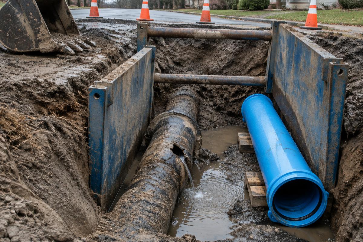 Water Main Break Help